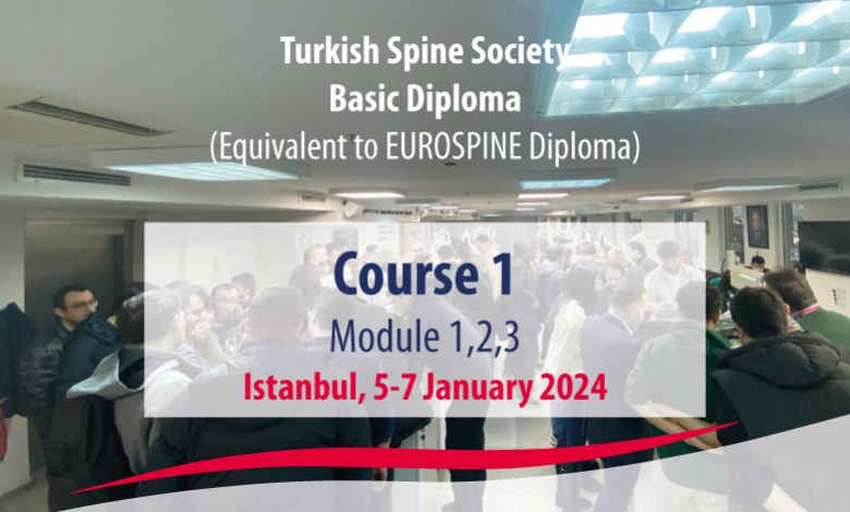 Tod ''Eurospine Modül 1,2,3 Kursları 2024''