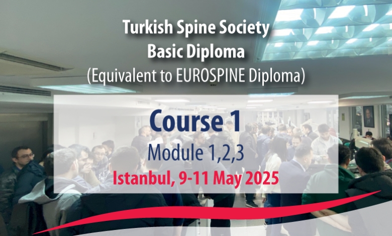 Tod ''Eurospine Modül 1-2-3 Kursları 2025''