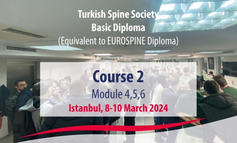 Tod ''Eurospine Modül 4,5,6 Kursları 2024''