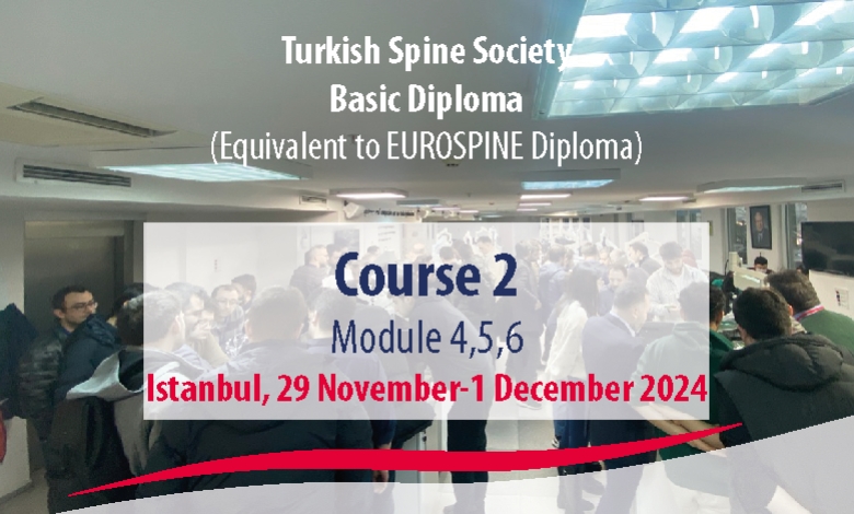 Tod - Eurospine Modül 4-5-6 Kursları 2024