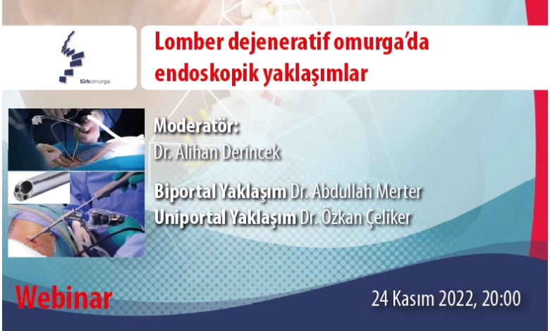 Tod Lomber Dejeneratif Omurga'da Endoskopik Yaklaşımlar